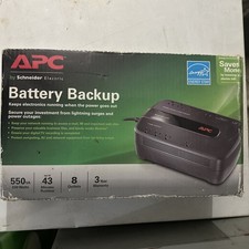 APC Back-UPS ES 550VA, 120V, 8 NEMA outlets BRAND NEW IN BOX UNOPENED OEM