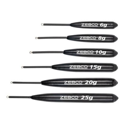 Zebco Bodentaster viele Größen 6g 8g 10g 15g 20g 25g Forelle Aal Grundangeln