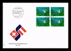Dr Jim Stamps Switzerland Internationale Rheinregulierung Block 1992 Fdc
