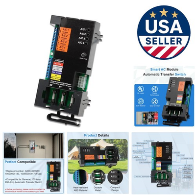 #ad High Efficiency Smart AC Module for Generac Transfer Switch amp; Certified $180.99