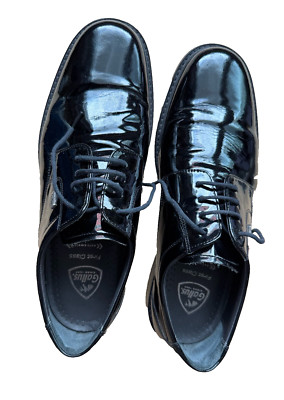 HERRENSCHUHE GALLUS Gr. 11 Eventschuhe Hochzeitsschuhe Lackleder Extra Weit