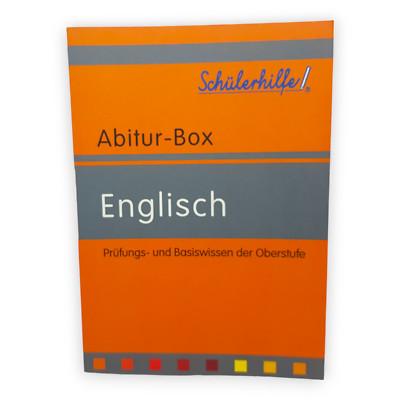 Englisch Prüfungs und Basiswissen der Oberstufe Abitur Box Schülerhilfe Tandem
