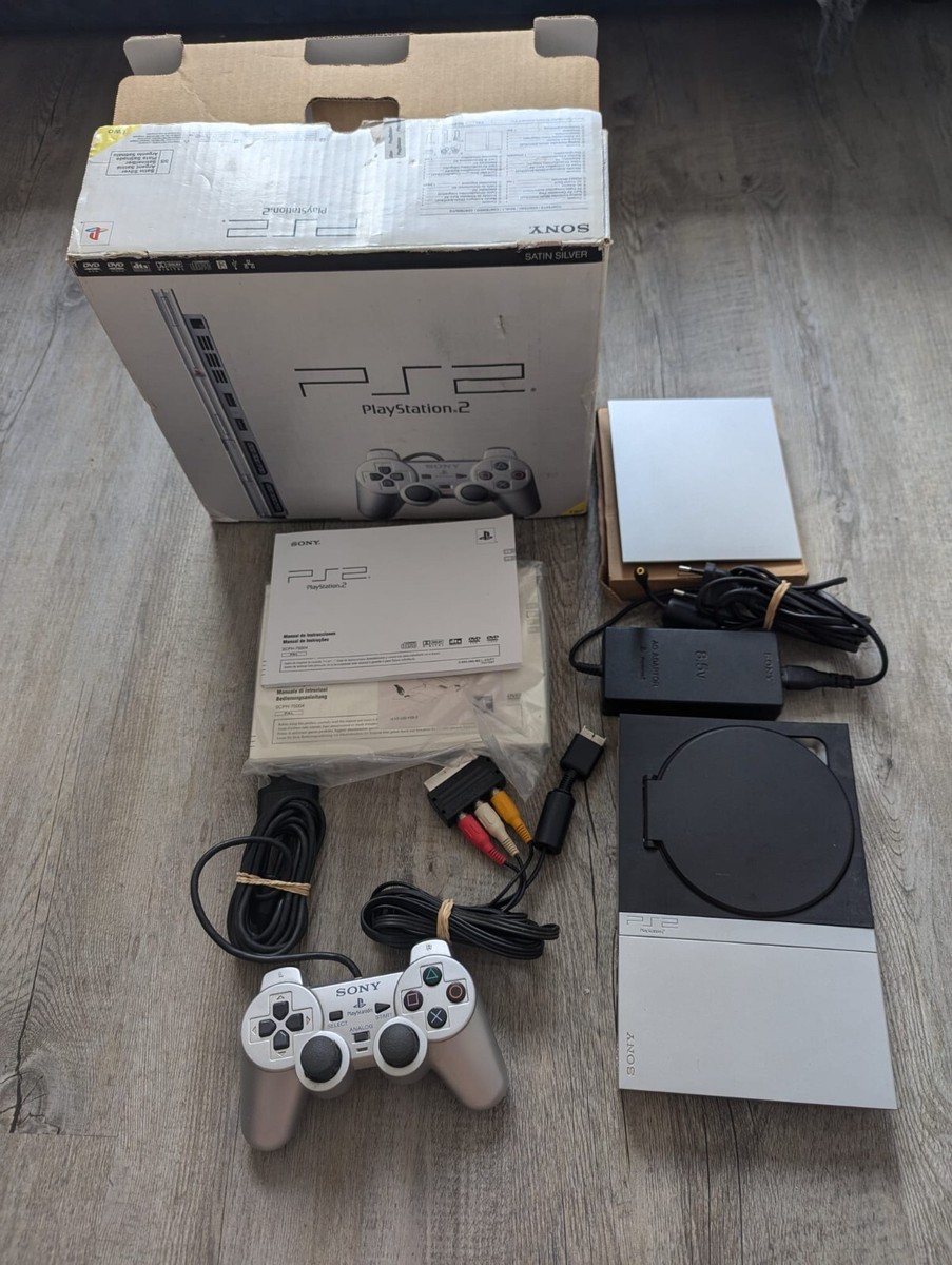 Nintendo Switch SONY PlayStation2 SCPH-75000CB Sony PlayStation 2 Console SCPH-75000 Controller | White