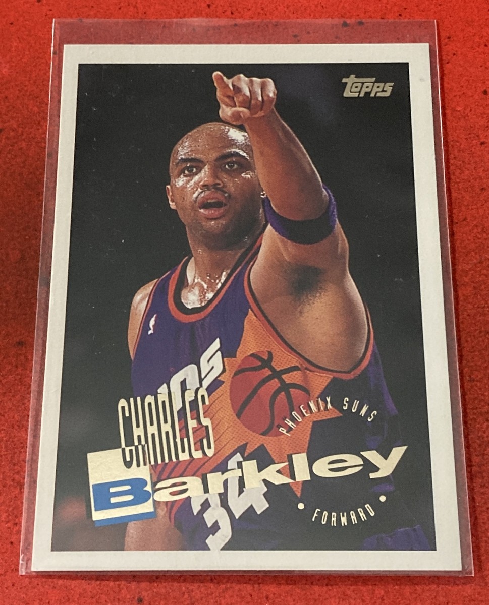 1995-96 Topps Charles Barkley Basketball Card #34 Phoenix Suns | eBay