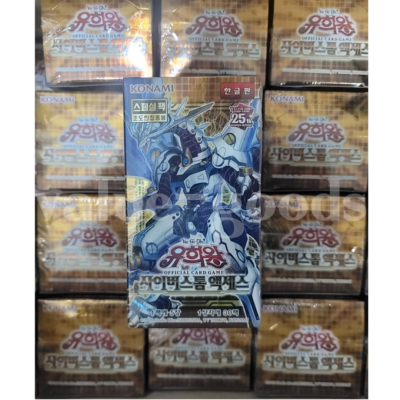 Yugioh Card CYBERSTORM ACCESS Booster Box CYAC-KR / Korean Ver Yugioh Card CYBERSTORM ACCESS Booster Box CYAC-KR / Korean Ver