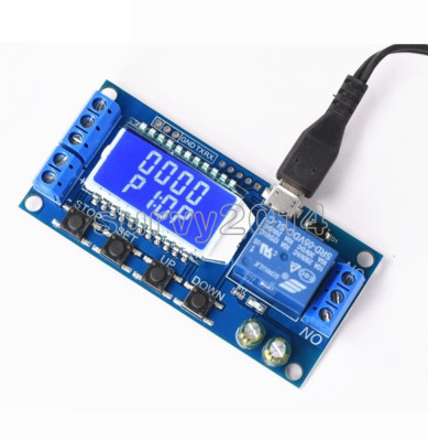 Time Delay Relay Module Power off Trigger Cycle Timming Circuit Switch LCD GL
