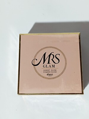 BPerfect Mrs Glam Sunset Glow Powder Blush - Peaches