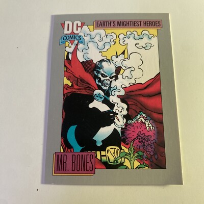 Carte  Dc Comics  Serie 1 #63 Mr Bones