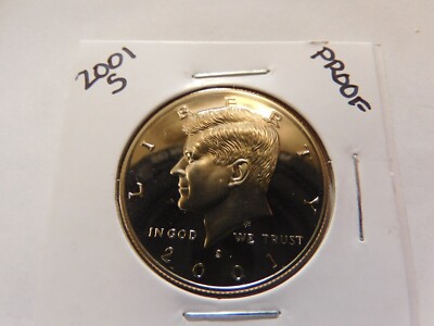 2001 S DCAM GEM Proof Kennedy Half Dollar From U.S. Mint Proof Set | eBay
