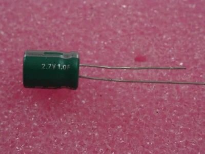 Supercapacitor Ultra Condensateur 1F 1.0F 2.7V radial EATON 65° 8x10mm
