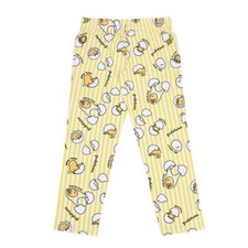 Gudetama All-Over Character Print Women's Yellow Sleep Pajama Pants