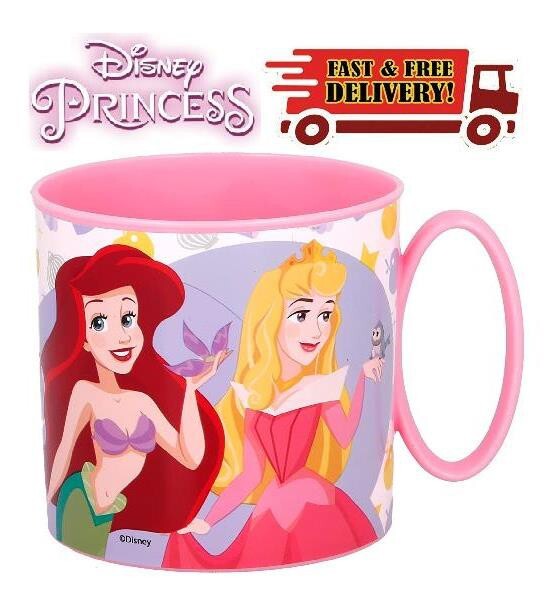 New Design Disney Princess Kids Character Mug 265ML Plastic Cup