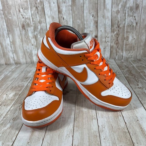 Nike Dunk Low Retro SP 'Syracuse' - Orange White size 7 CU1726 101 - Picture 6 of 8