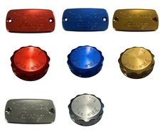 Pro-tek Front & Rear Brake Fluid Reservoir Caps Honda VT1100 1995-2007 VT-1100