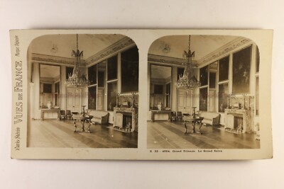 FRANCE Versailles Le Grand Trianon c1920 Vintage Stereo Photo