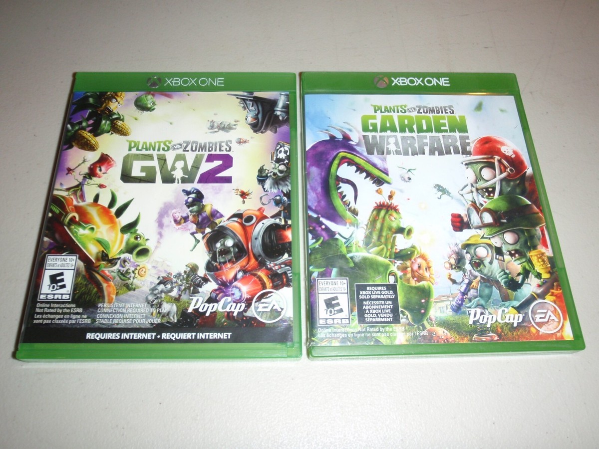 Plants vs. Zombies Garden Warfare 1 & 2 GW2 Microsoft Xbox One