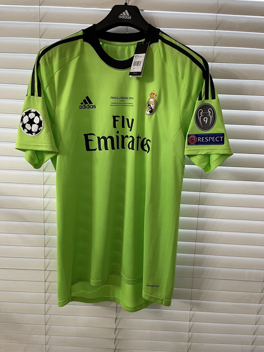 Real Madrid Iker Casillas CL Final Lisboa Player Issue Shirt Real Madrid Iker Casillas CL Final Lisboa Player Issue Shirt