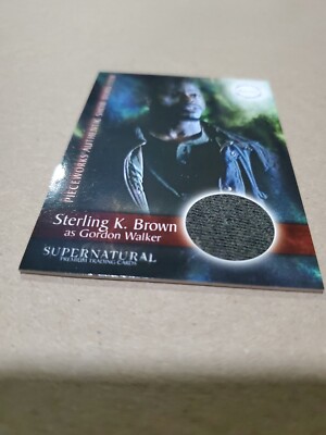 Supernatural Season 3 Pieceworks Costume PW3 Sterling K. Brown as ...