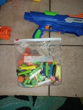 Mega nerf gun lot used guns