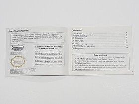 Super Off Road Authentic Original NES Nintendo Manual Only