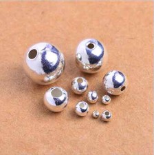 Wholesale 3MM 4MM 5MM 6MM 8MM Tibetan Silver Round Spacer Beads For Jewellry
