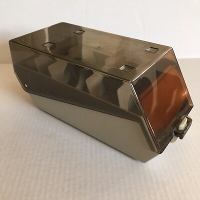 Vintage 3.5'' Disk File Holds Up To 30 Disks