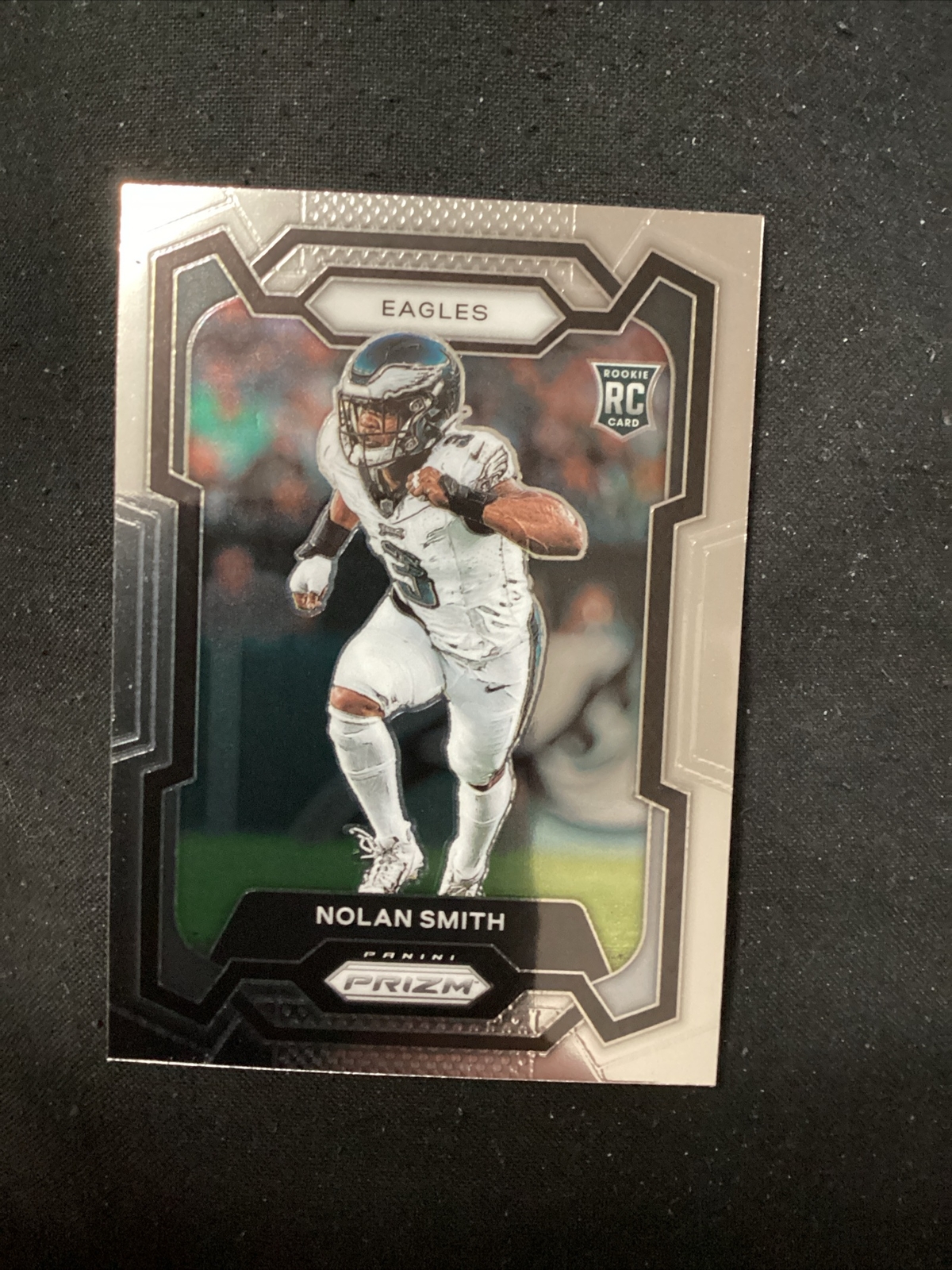 2023 Panini Prizm Nolan Smith #382 Rookie Philadelphia Eagles JT58