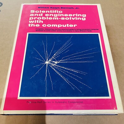 Scientific and Engineering Problem-Solving with the Computer Hardcover DJ 1976