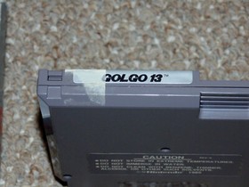 Golgo 13: Top Secret Episode Nintendo NES with Box