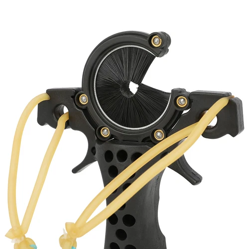 Hunting Fishing Bow Catapult Bowfishing Reel Kit Rubber Bands Sling Archery Bow - Picture 7 of 20