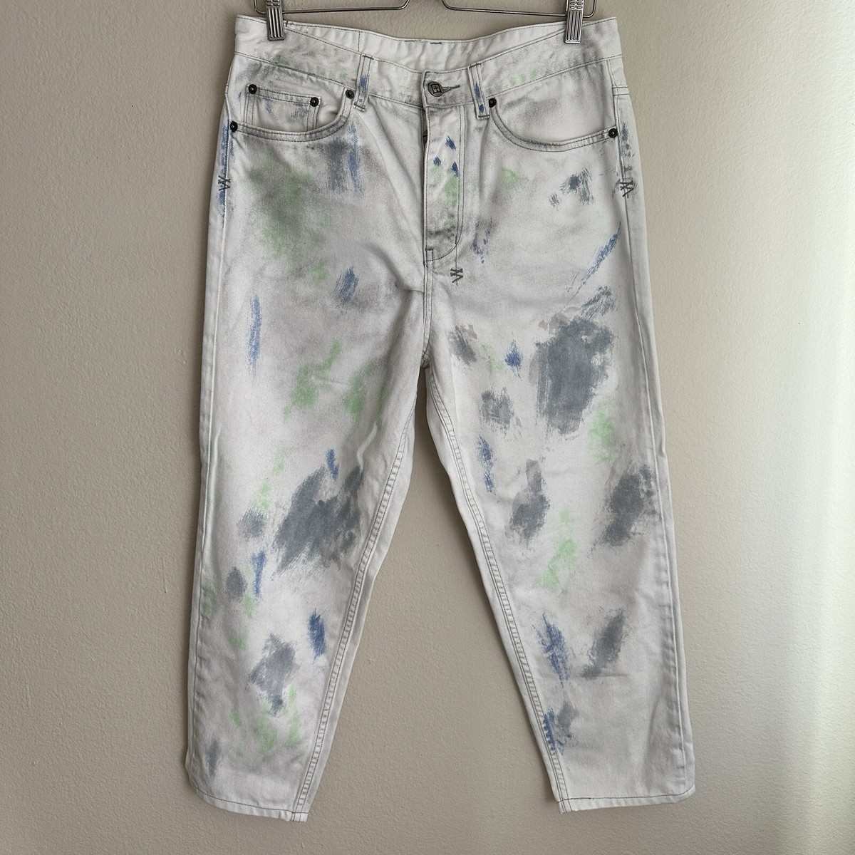 Ksubi Men's Ksubi Bullet Ksubi Jeans Mens 32 (31x25) White