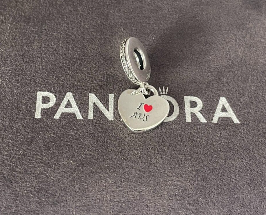 アクセサリー PANDORA Australia Hanging Charm Pandora Brand Charm |pandora Australia Map Dangle Charm