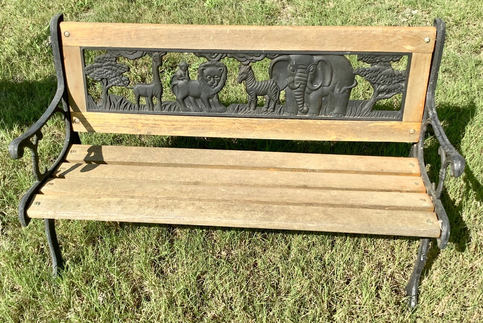 childs park bench