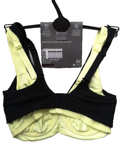Pack de 2 sujetadores deportivos con aros de alto impacto talla 32C EX M&S para dama - Imagen 3 de 5