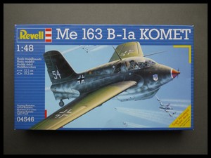 Revell Me 163 B 1a Kit Modelo Komet 1 48 Ebay