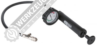 KS TOOLS Handpumpe mit Manometer/Schlauch 150.1931