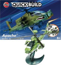 Airfix QUICKBUILD Model Aircraft Kits - J6004 Apache Model Building Kit for Kids