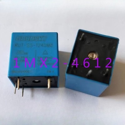 4pcs used  GOODSKY RUT-SS-124DM8 24VDC 15A four-pin #lk