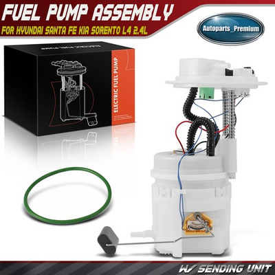 #ad Fuel Pump Assy w Pressure Sensor for Hyundai Santa Fe Kia Sorento I4 2.4L E9029M $66.09