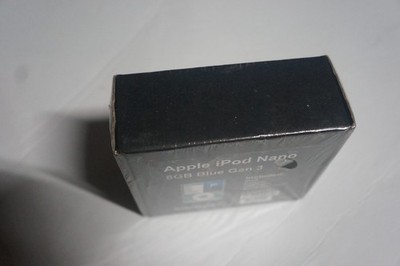 Apple iPod Nano 3rd Generation MB249LL/A 8 GB - Blue for sale