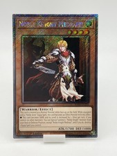 Yu-Gi-Oh! Noble Knight Medraut RA04-EN205 Platinum Secret Rare 1st Edition