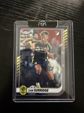Topps Chrome 2025 MLS Sam Surridge Nashville SC Black /10