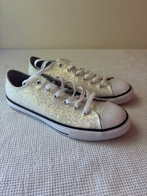 NWOT Converse Chuck Taylor All Star Sparkle Women Rubber Shoes Size 6 (See Pics)