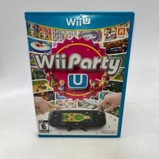 Wii Party U (Nintendo Wii U, 2013) Complete In Box CIB