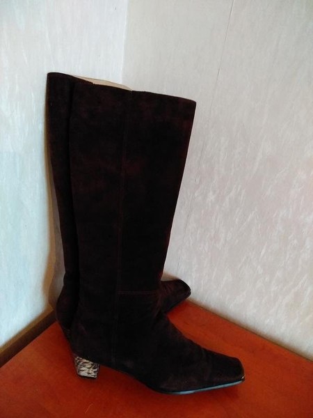 Women Carlo Pazolini Boots Brown Suede 40