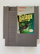 NINTENDO Galaga: Demons of Death NES Cartridge 1988 Vintage Bandai Used Works