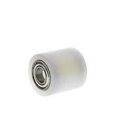 6-10mm PP/POM Plastic Roller Wheel Two Bearing CNC Guiding Wheel Flat Belt Idler