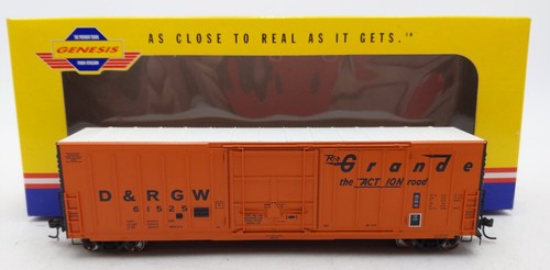 Coche caja puerta enchufable Athearn G4344 escala HO D&RGW 50' P. C. & F. #61525 LN/caja | Zustand: Used