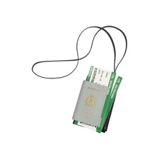 BALENCIAGA 1150 Gray Men's Passport Holder New  Authentic