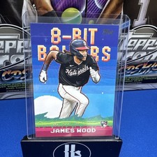 2025 Topps Series 1 Celebration James Wood RC 8-Bit Ballers Insert #8B-16